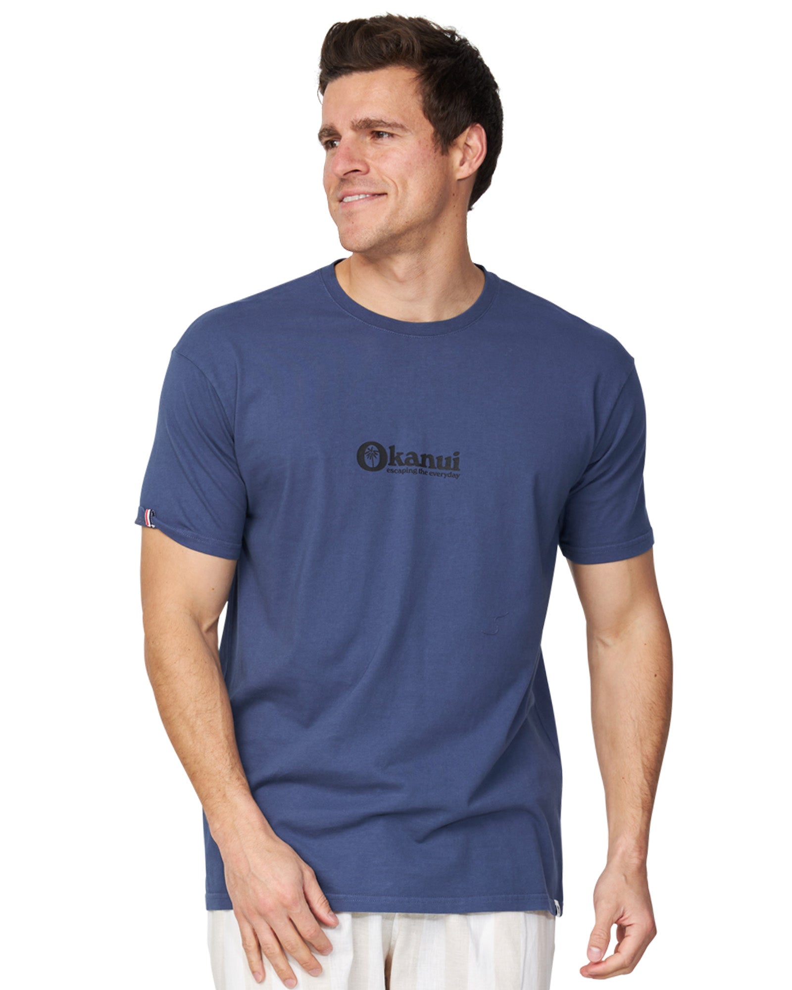 Mens - T-Shirt - Craft - Washed Navy
