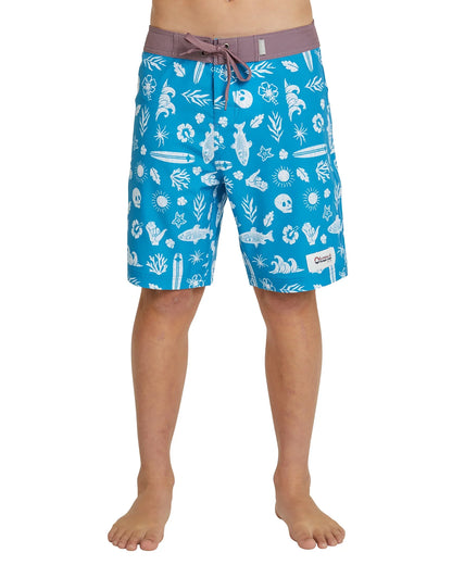 Boys - Boardrider Boardshorts - Spare Parts - Blue