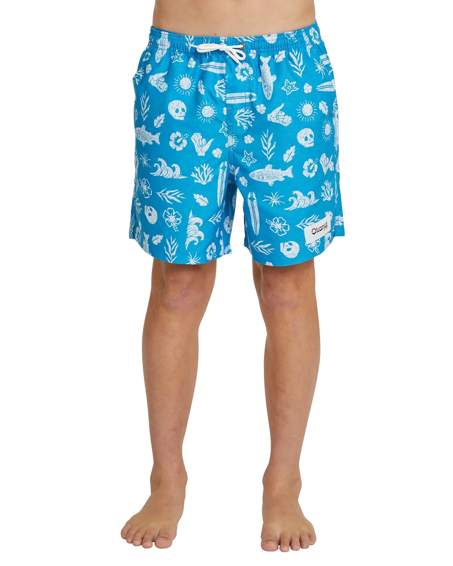 Boys - Swim Short - Spare Parts - Blue