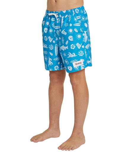Boys - Swim Short - Spare Parts - Blue