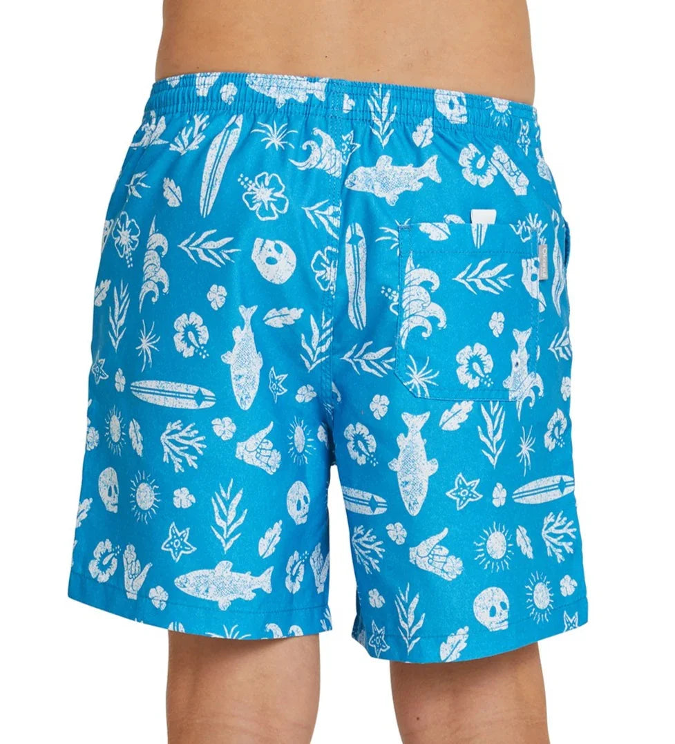 Boys - Swim Short - Spare Parts - Blue