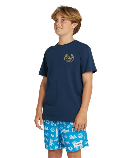 Boys - T-Shirt - Scenic Route - Navy