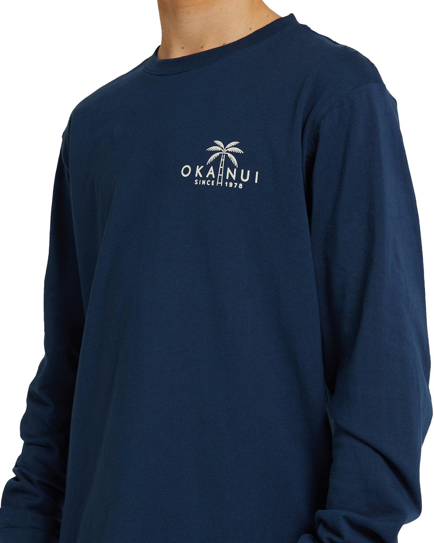Boys - Long Sleeve T's - Mirage - Navy