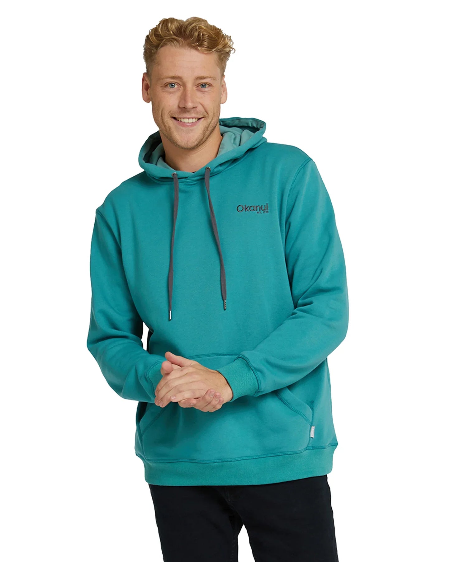 Mens - Hoodie - Drive In - Moss