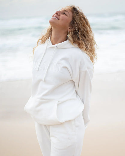 Womens - Hoodie - Dusk - Winter White