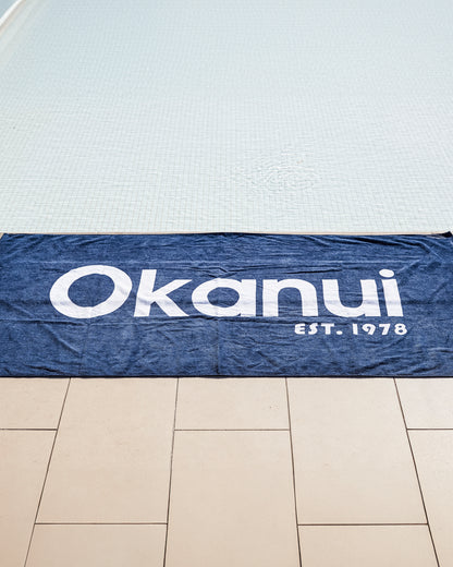 Upside part of the Okanui Beach Towel