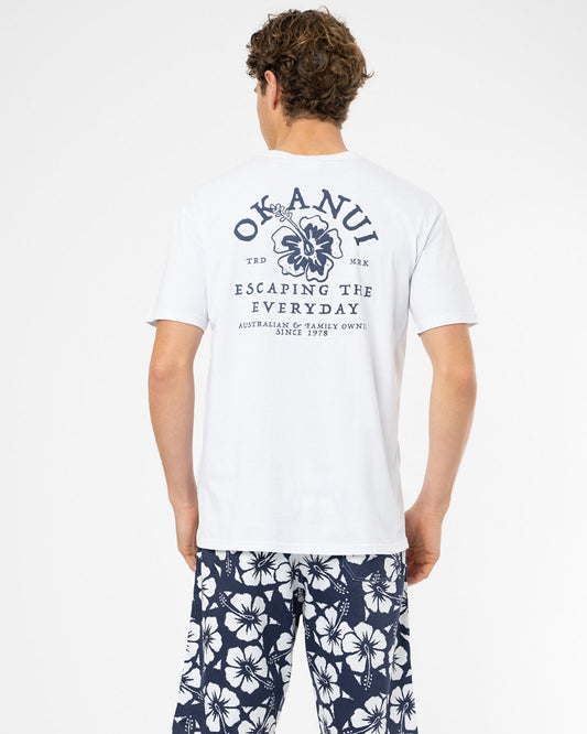 Mens Arc De Flora T'Shirt - White