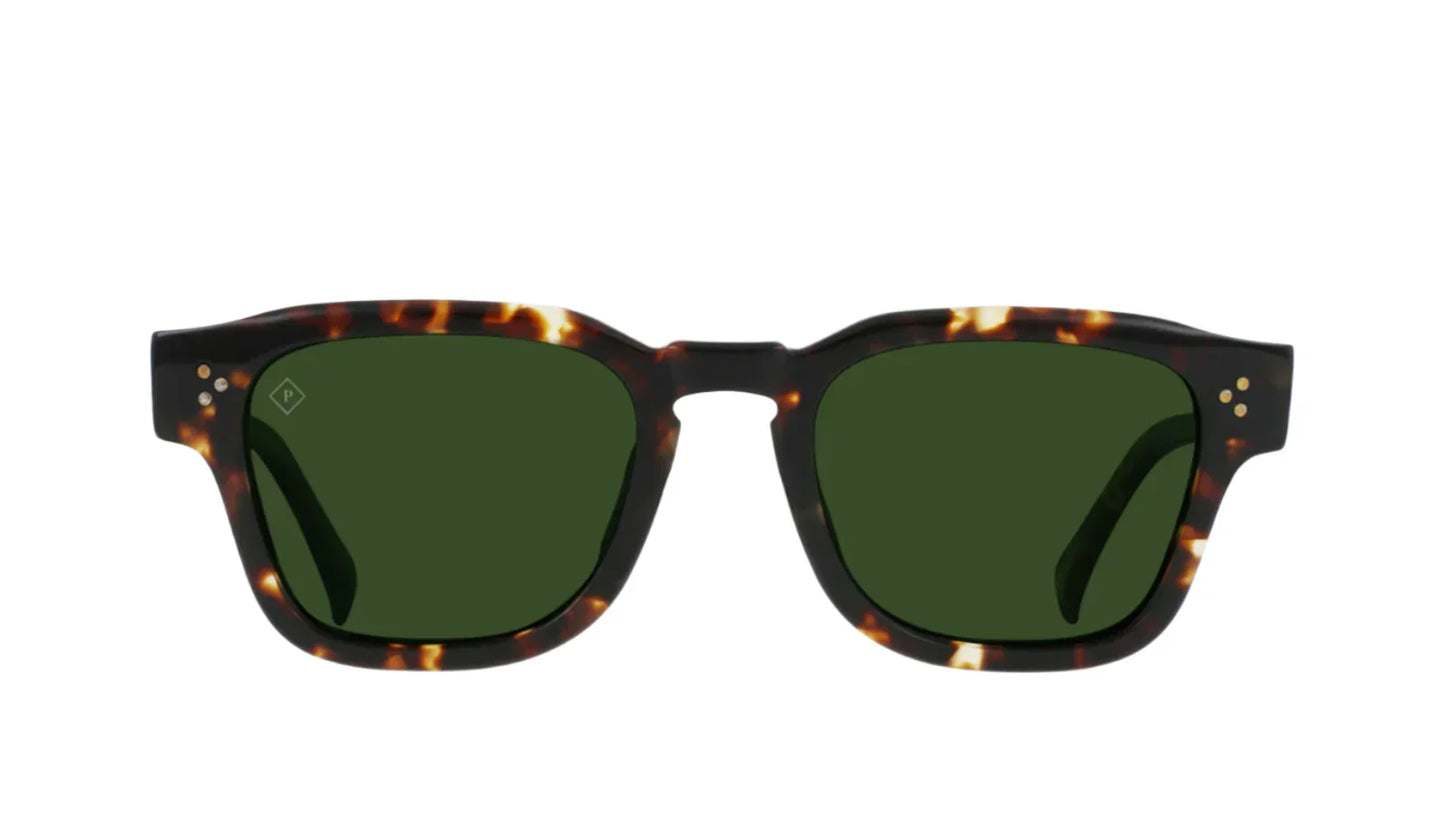RAEN - Sunglasses - RECE - Brindle Tortoise / Green Polarized - 51