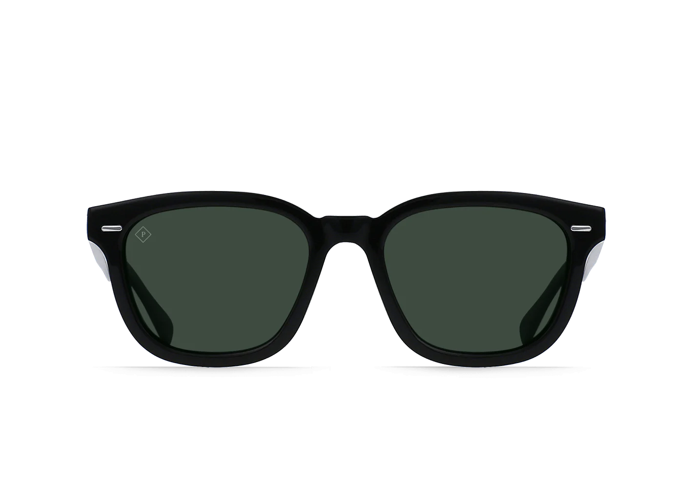 RAEN - Sunglasses - MYLES - Recycled Black/Green Polarized - 53