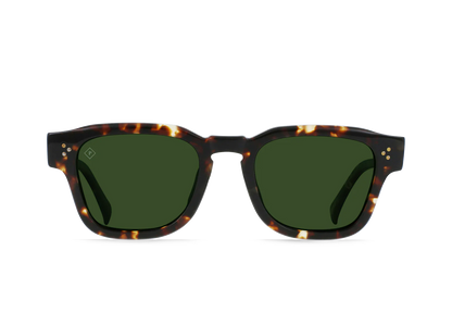 RAEN - Sunglasses - RECE - Brindle Tortoise / Green Polarized - 51