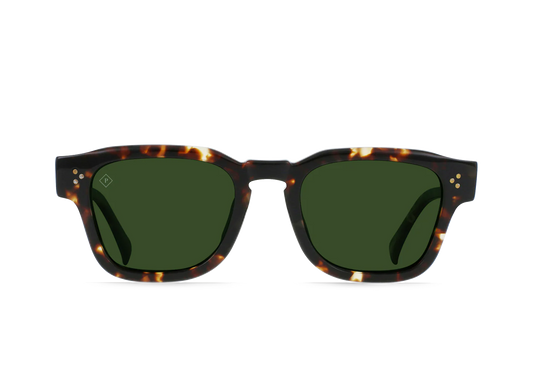 RAEN - Sunglasses - RECE - Brindle Tortoise / Green Polarized - 51