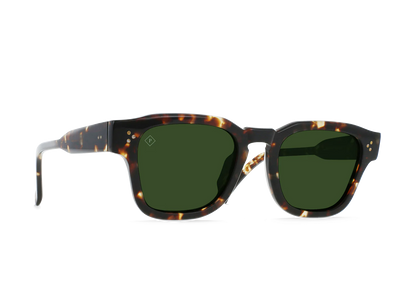 RAEN - Sunglasses - RECE - Brindle Tortoise / Green Polarized - 51