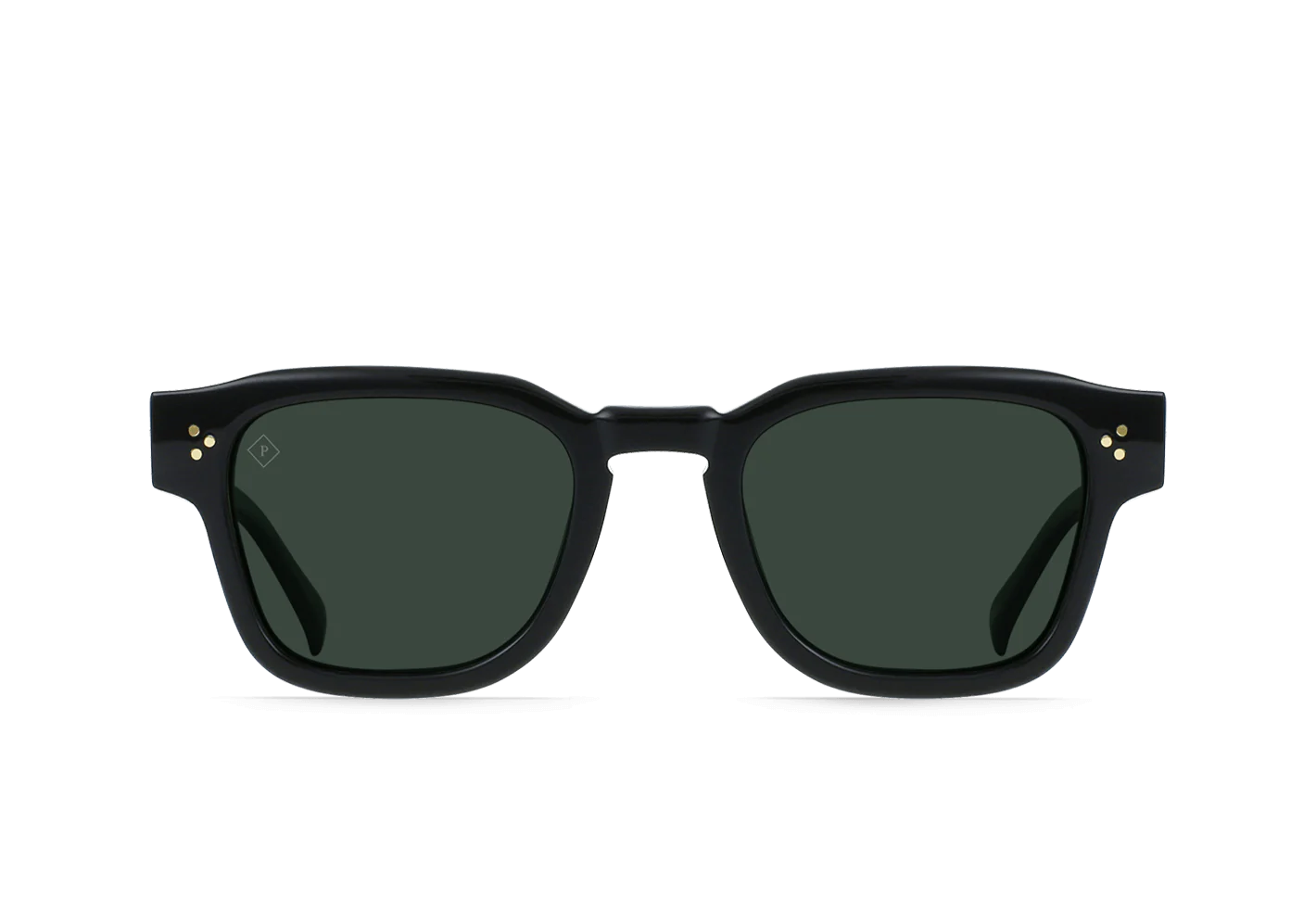 RAEN - Sunglasses - RECE - Recycled Black/Green Polarized - 51