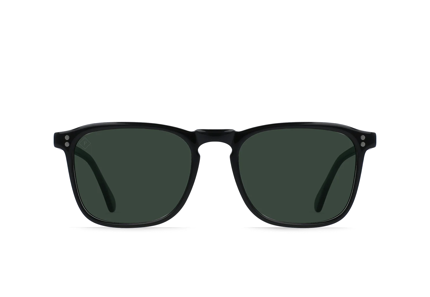 RAEN - SUNGLASSES - WILEY - Recycled Black/Green Polarized - 54