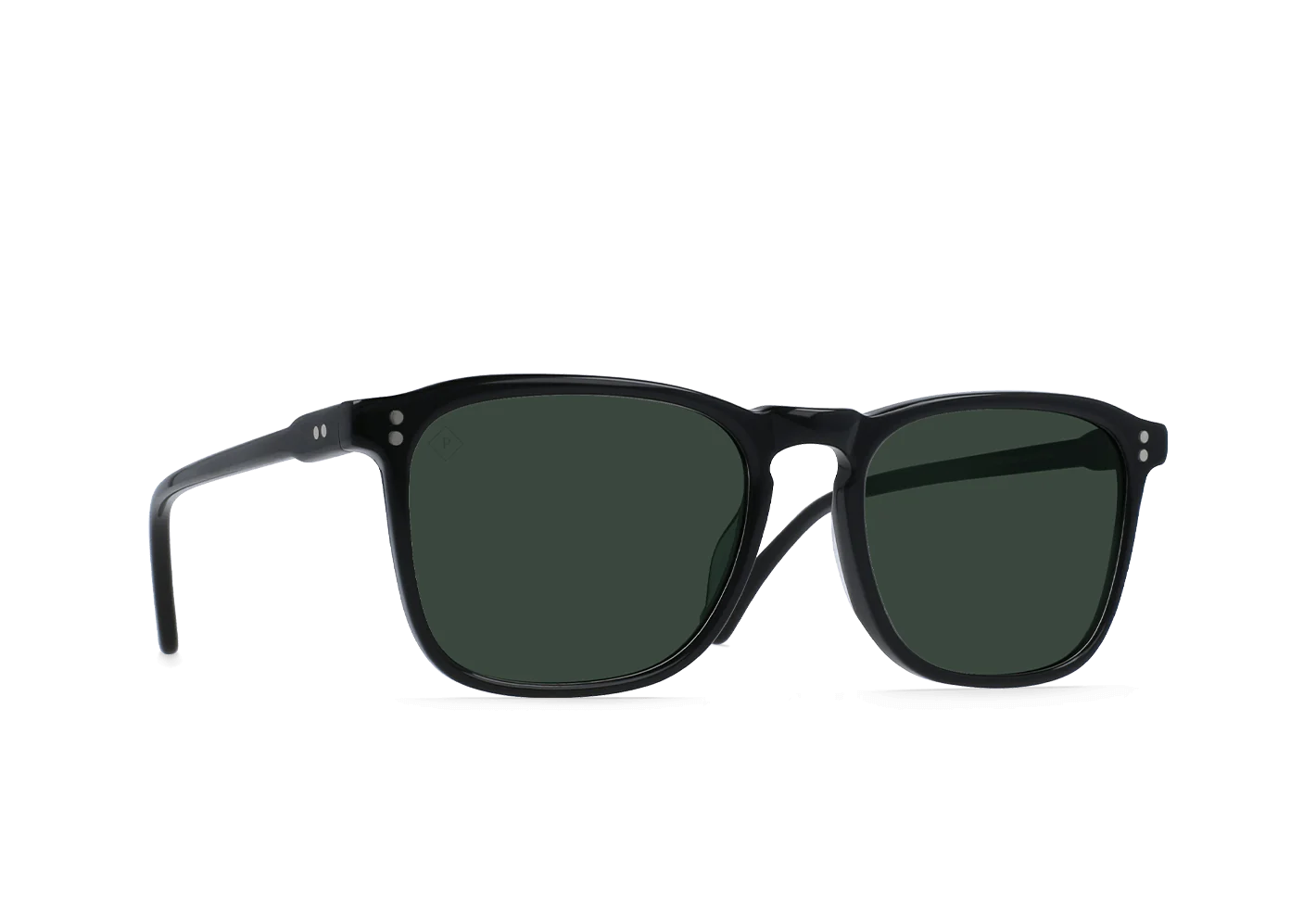 RAEN - SUNGLASSES - WILEY - Recycled Black/Green Polarized - 54