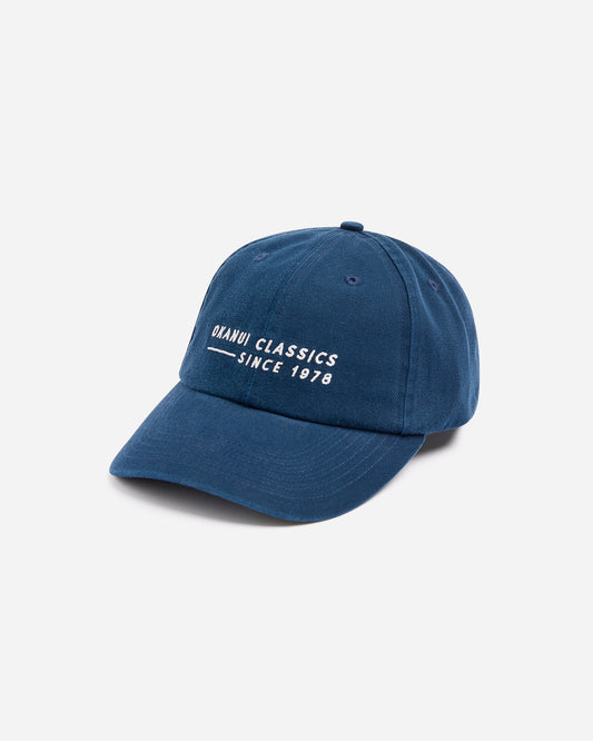 Mens Letterhead Cap - Navy
