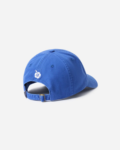 Mens Ikon Cap - Washed Indigo White