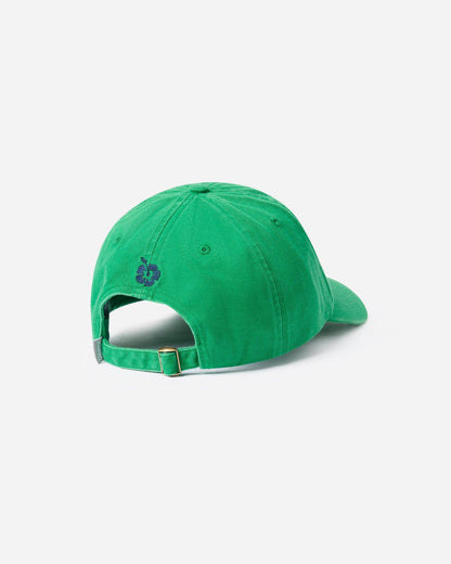 Mens Ikon Cap - Washed Emerald Navy