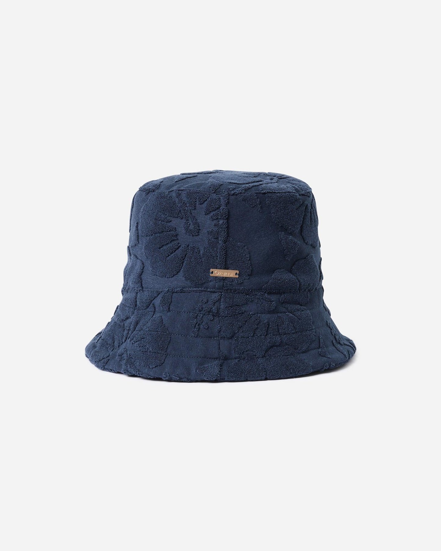 Weekend Terry Bucket Hat - Hibiscus Navy