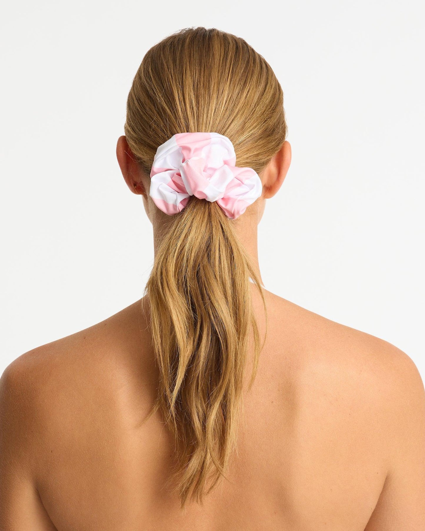 Scrunchie 2 Pack - OG Pink White