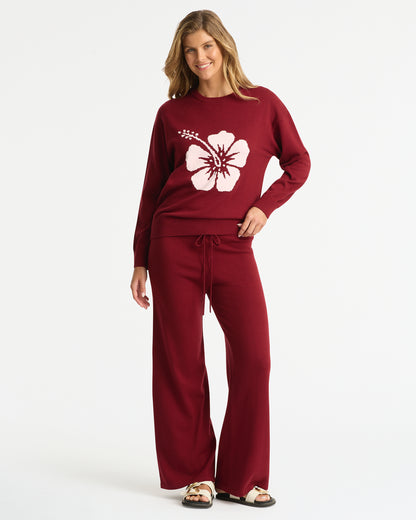 Common Knit Sweater - Sienna Pink