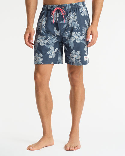 Mens - Stretch Swim Short - Night Fever Swim Short - Midnight