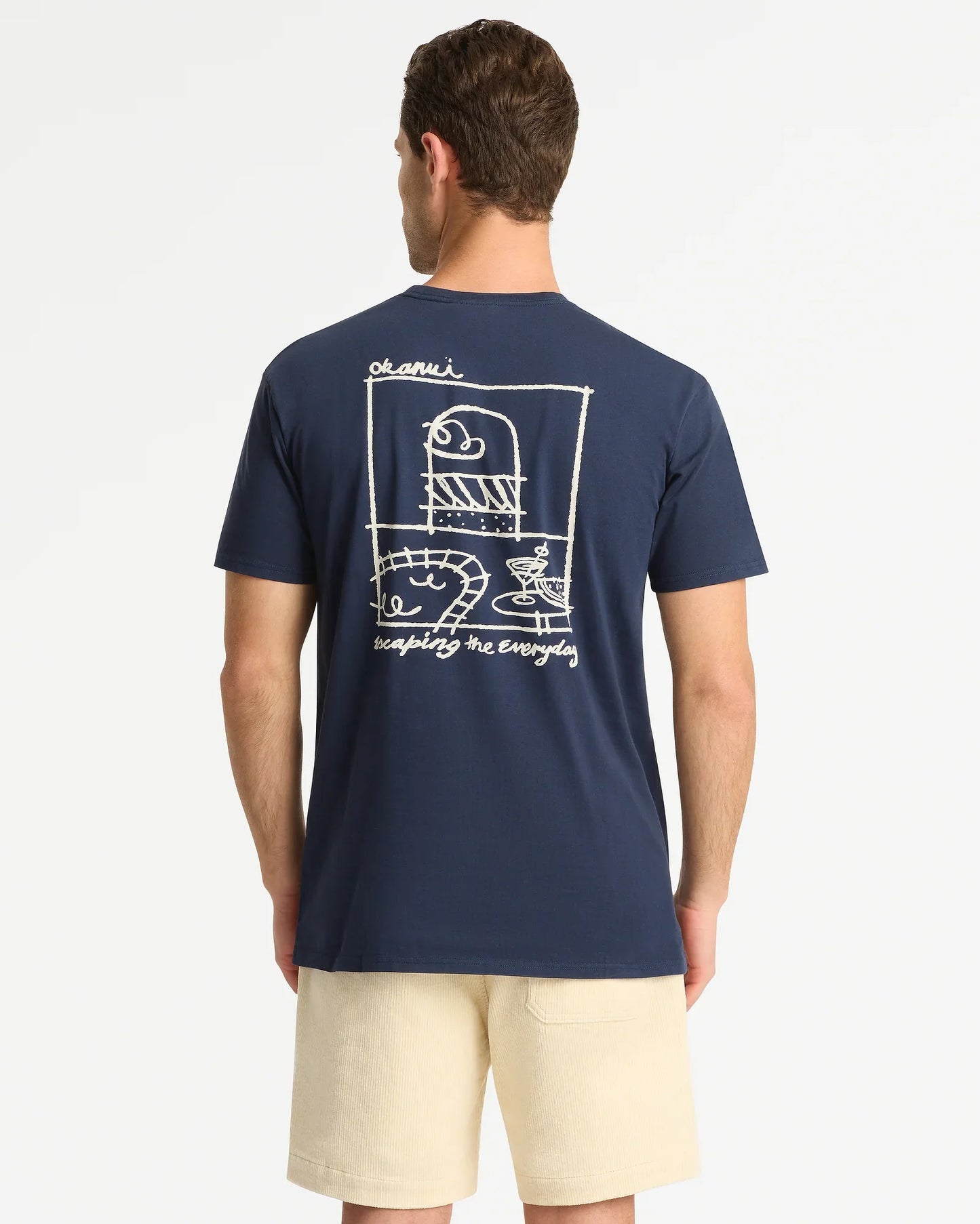 Mens Soleil T'Shirt - Navy