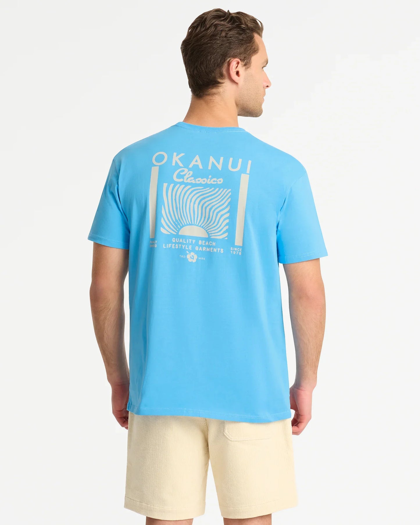 Mens Outa Reach T'Shirt - Azure