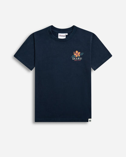 Kids Destination Lockup Tee - Darwin - Washed Navy