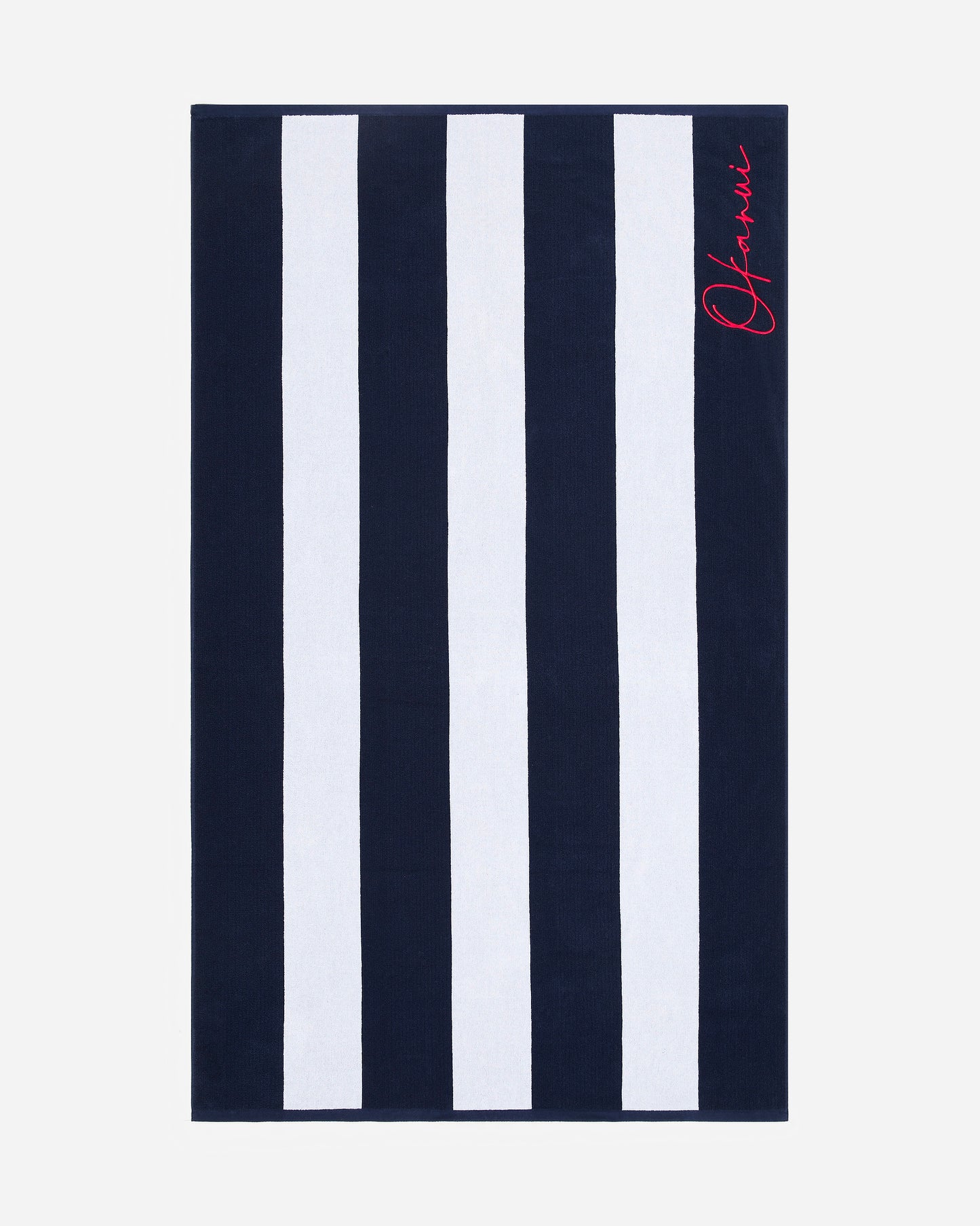 Towel - Classic Stripe - Navy Stripe