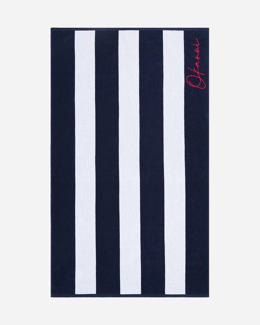 Towel - Classic Stripe - Navy Stripe