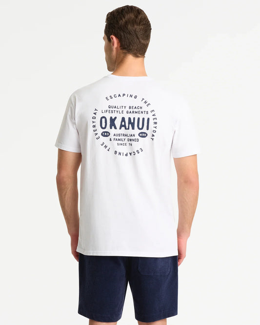 Mens Stamped T'Shirt - White