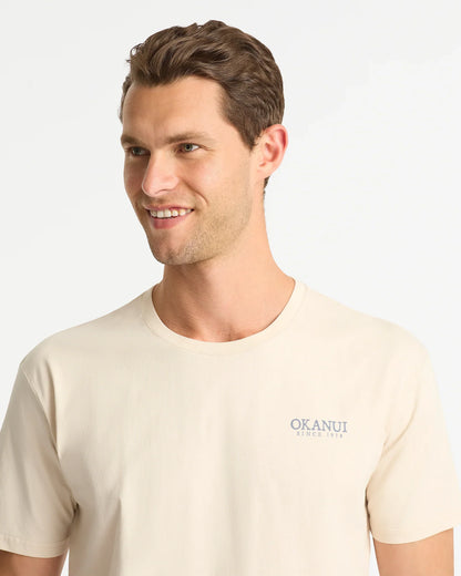 Mens Botanic T'Shirt - Stone