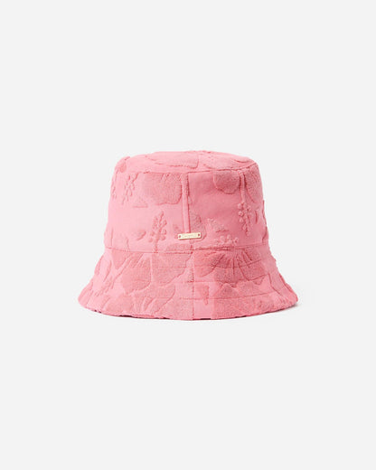 Weekend Terry Bucket Hat - Hibiscus Pink
