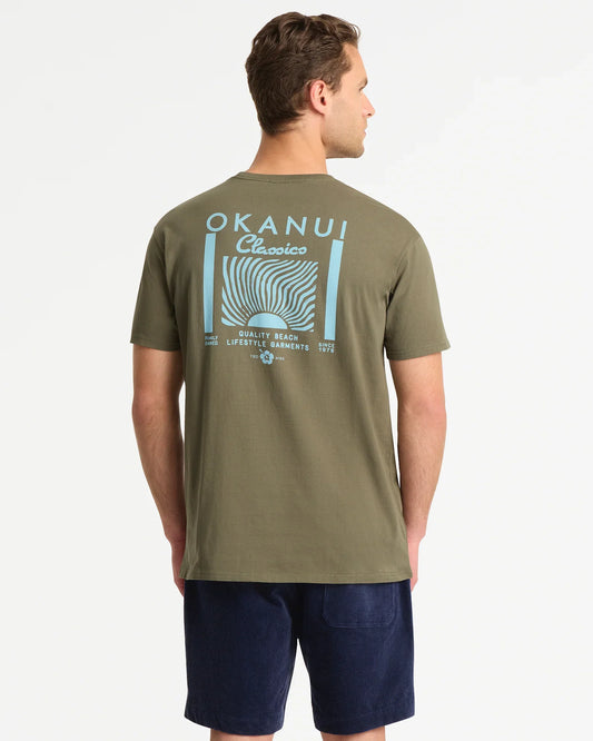 Mens Outa Reach T'Shirt - Olive