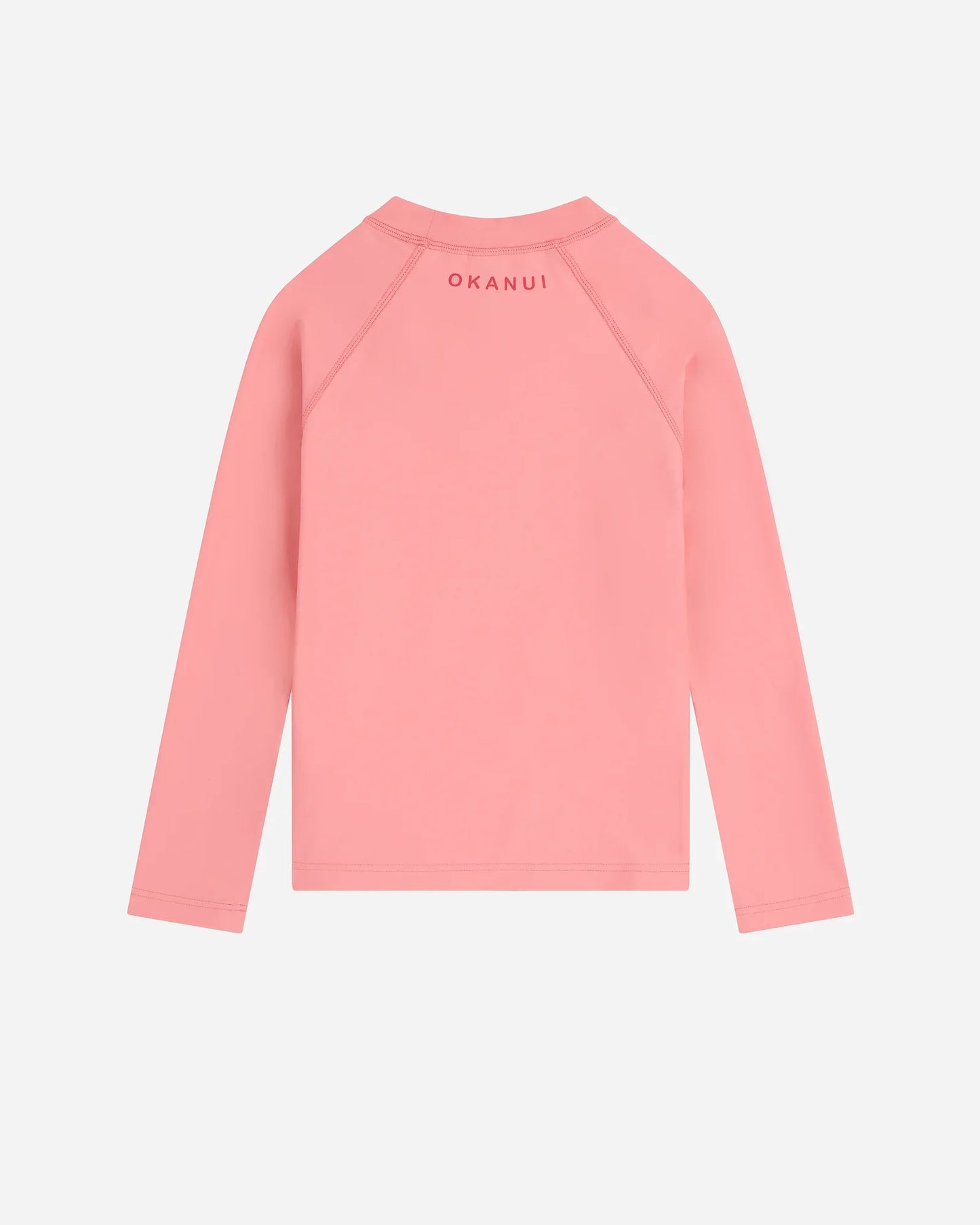 Girls Ikon Long Sleeve Rashie - Pink Cherry