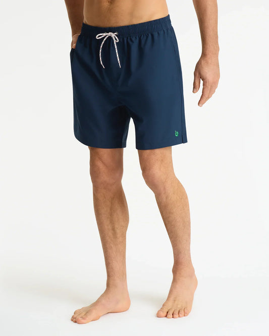 Onboard Stretch Swim Short - Navy Emerald