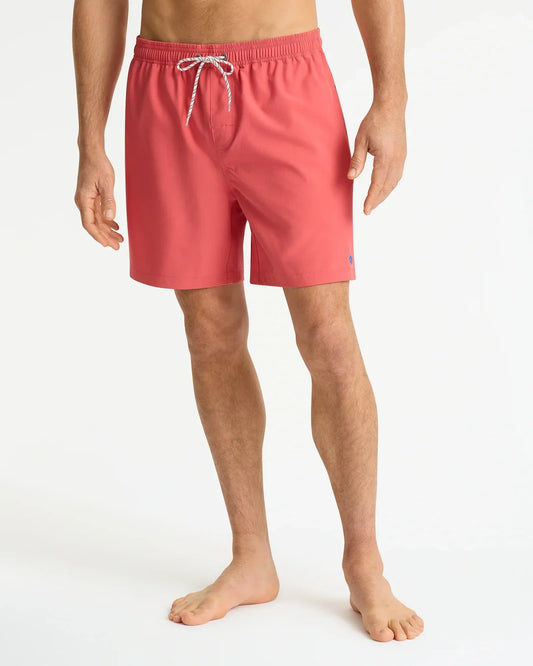 Onboard Stretch Swim Short - Rose Indigo