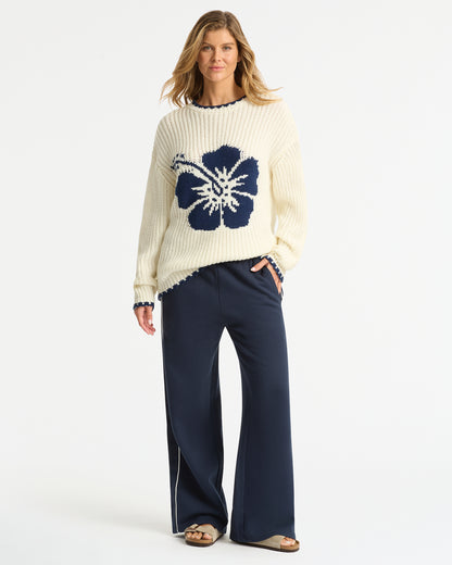 Womens - Squad Trackpant - Navy