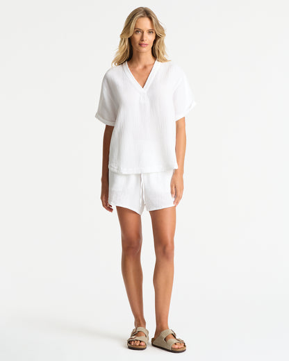 Womens - Seychelles Top - White