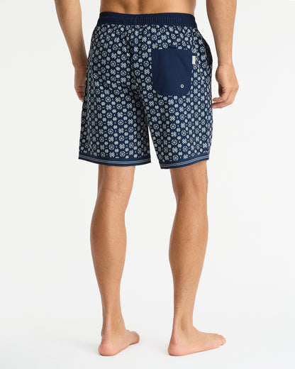 Mens - Stretch Swim Short - Santorini - Navy