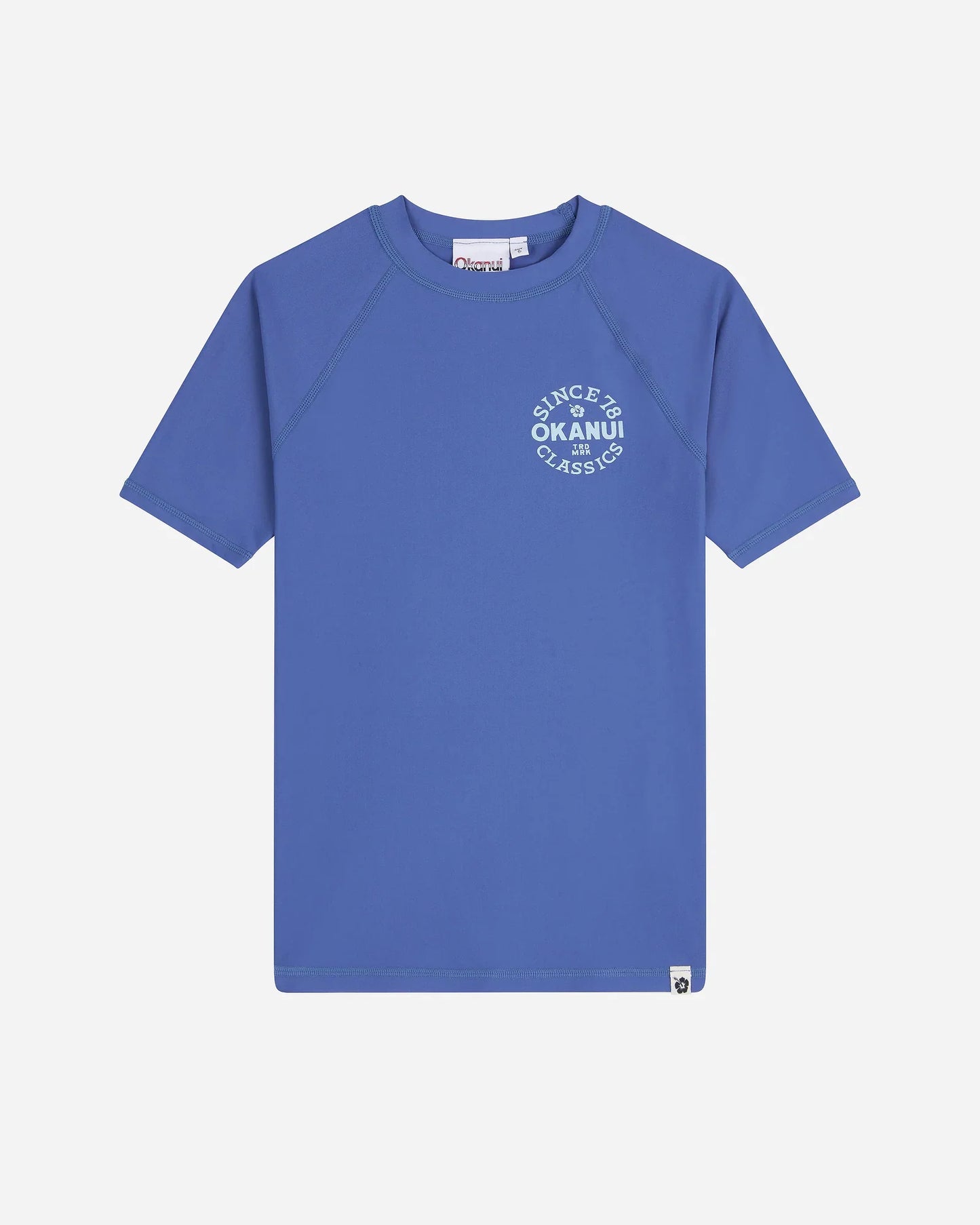 Boys Ikon Short Sleeve Rashie - Indigo