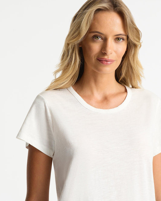 Womens Staple Slim T'Shirt - White