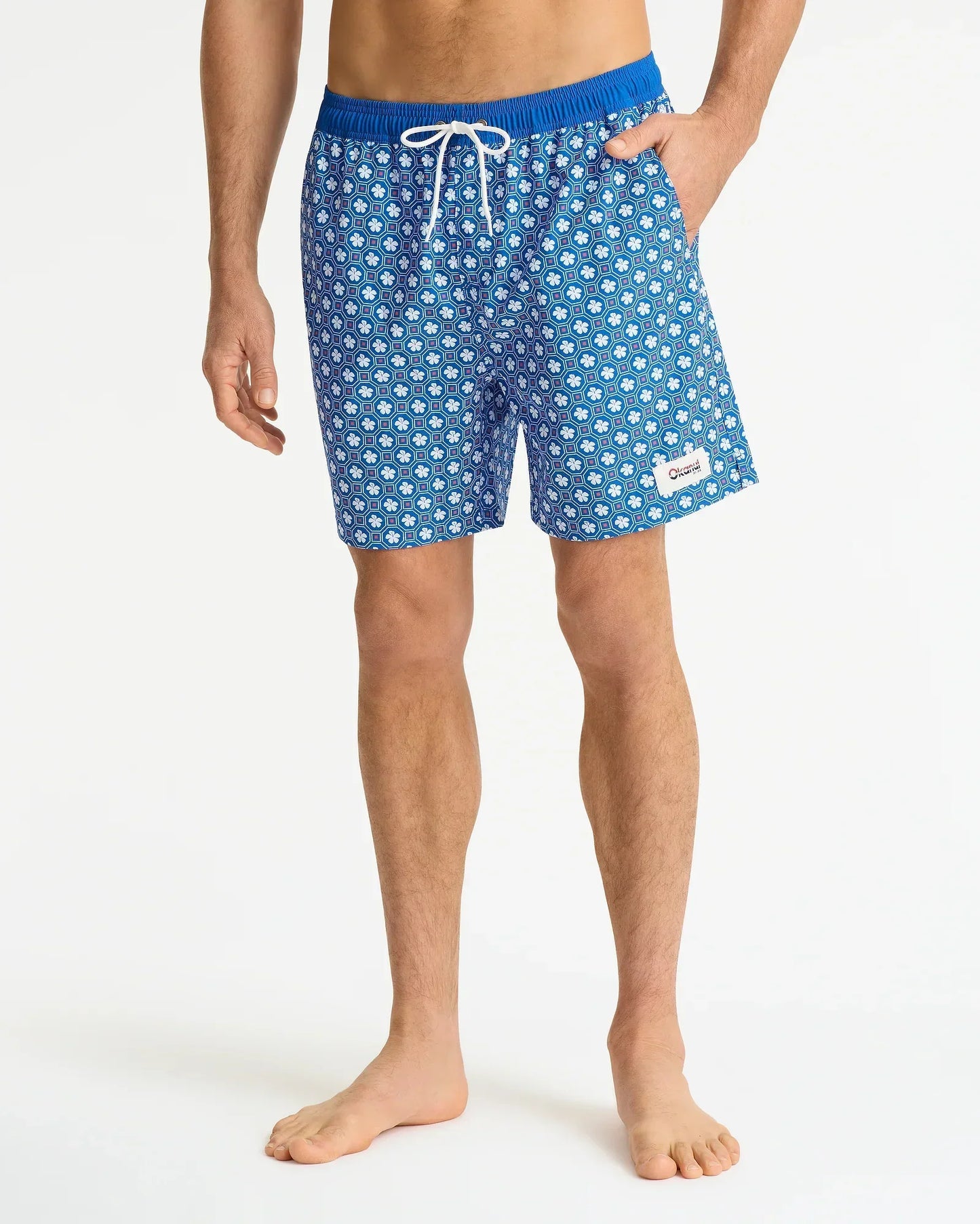 Corfu Swim Short - Indigo Rose