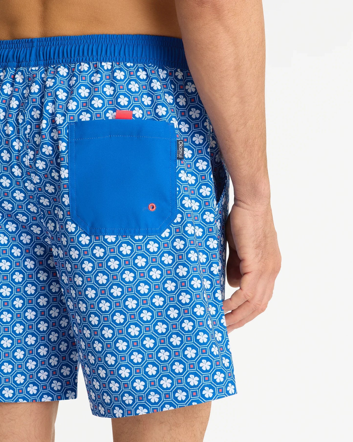 Corfu Swim Short - Indigo Rose