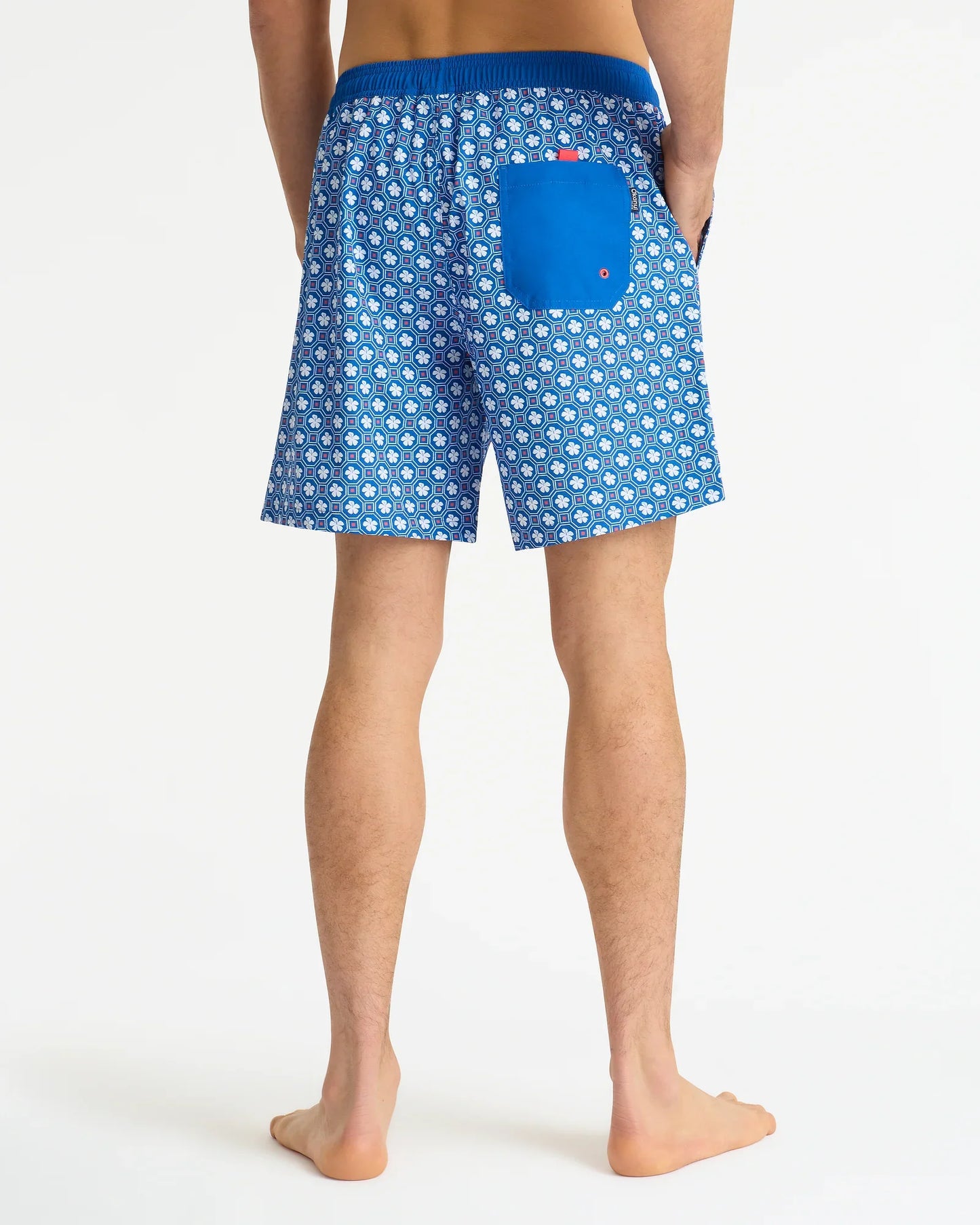 Corfu Swim Short - Indigo Rose