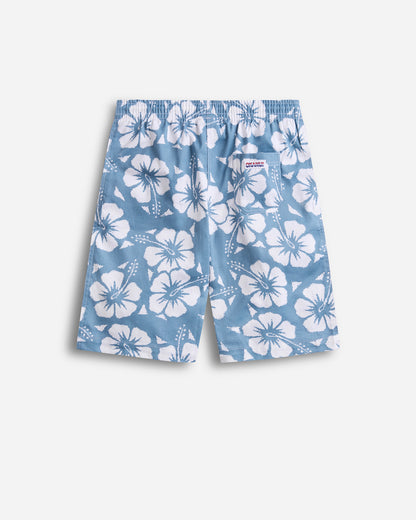 Kids - Classic Shorts  - Hibiscus Steel