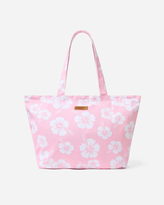 Classic Beach Bag - Hibiscus Pink