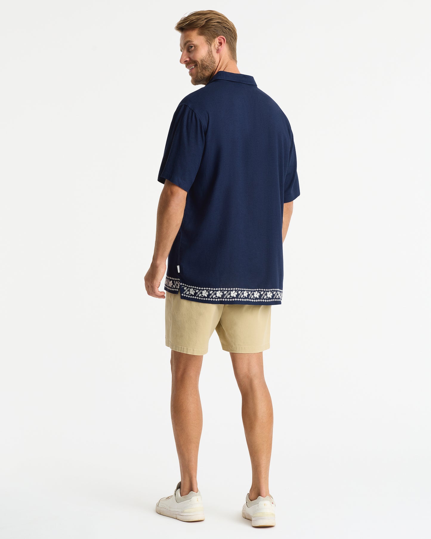 Mens - Shirt - Beach Club Shirt - Navy