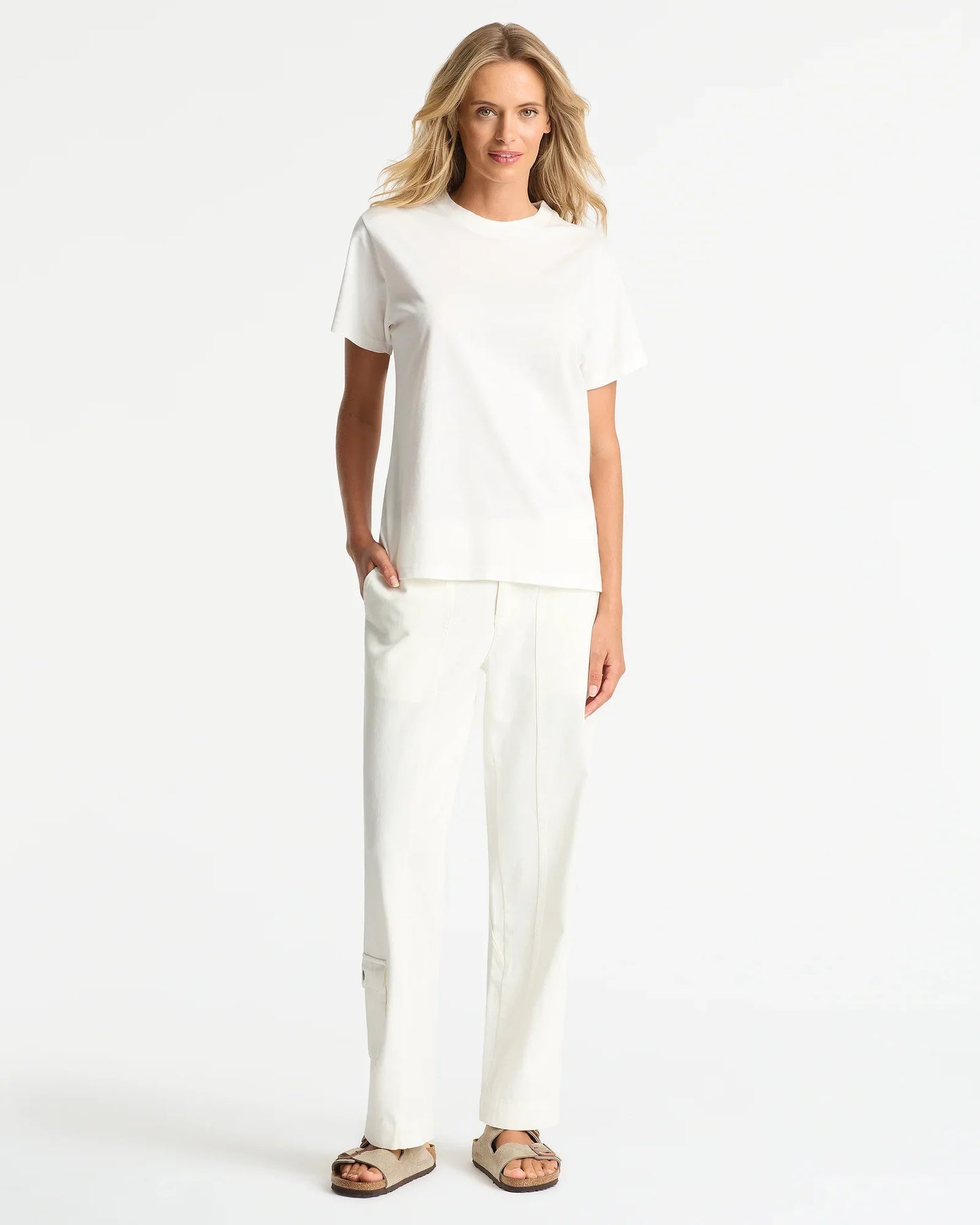 Womens Boxy T'Shirt - Washed White